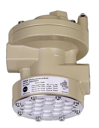 Pneum. Volumenstromverstärker Typ 3755
